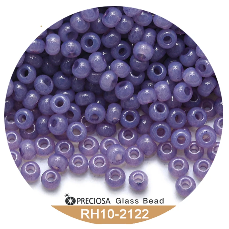 Preciosa Rocailles Seed Beads Round 10/0 Beads 2.3 Mm Kolorowe szklane koraliki o jednolitym rozmiarze do wyrobu biżuterii — zdjęcie 6