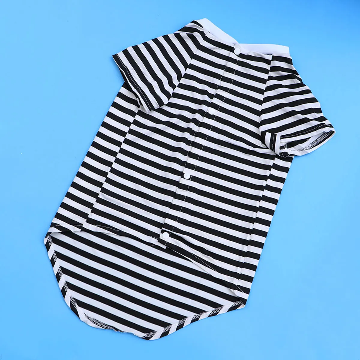 

Large Clothes Vest for Husky Golden Medium Big Size Pets Striped Shirt Shirts Outfits Travel Party Protect Hair Sunburn Clean