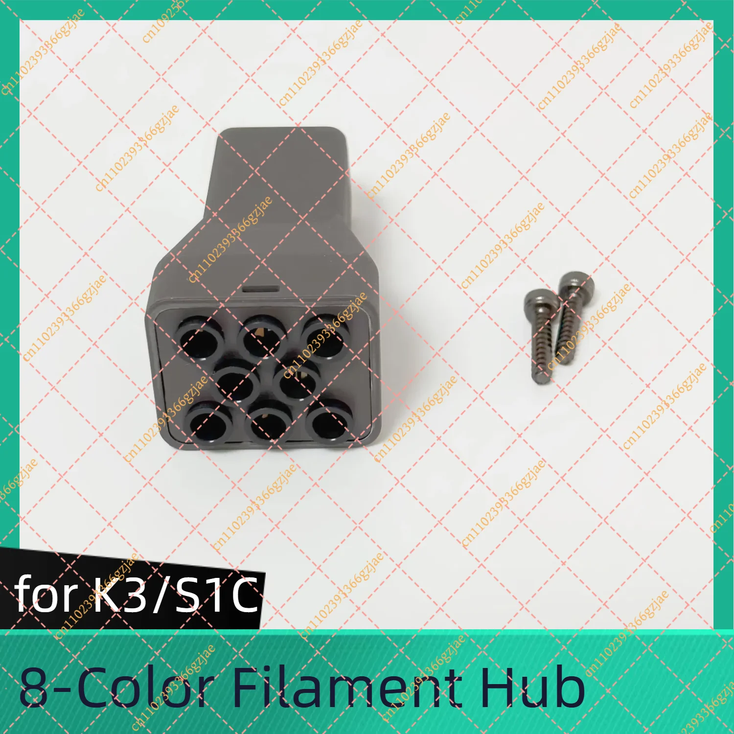 for S1C Kobra 3 8-Color Filament Hub Multi-color Print for Anycubic S1C Combo 3D Printer Accessories