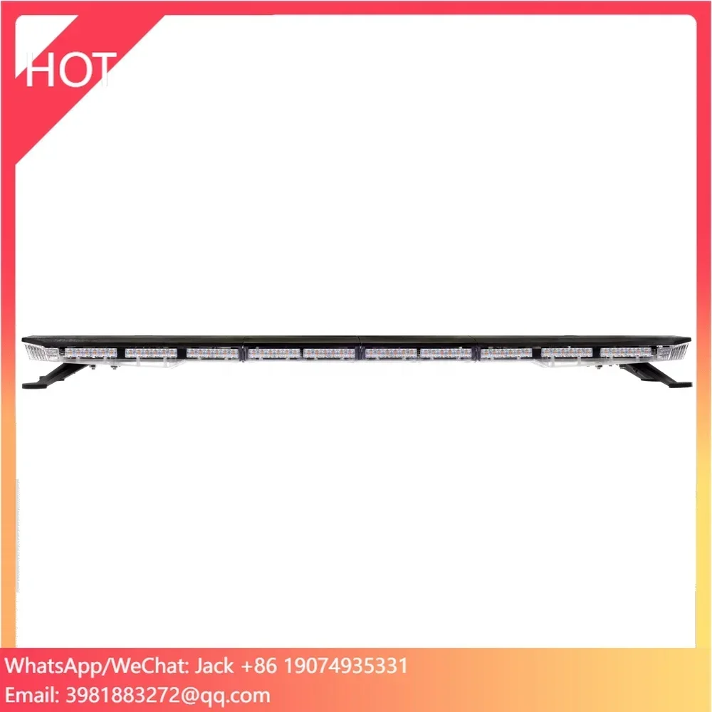 

1200 Mm Waterproof Full Size Roof Mount Emergency LED Light Bar Ambulance Truck Warning Light Bar