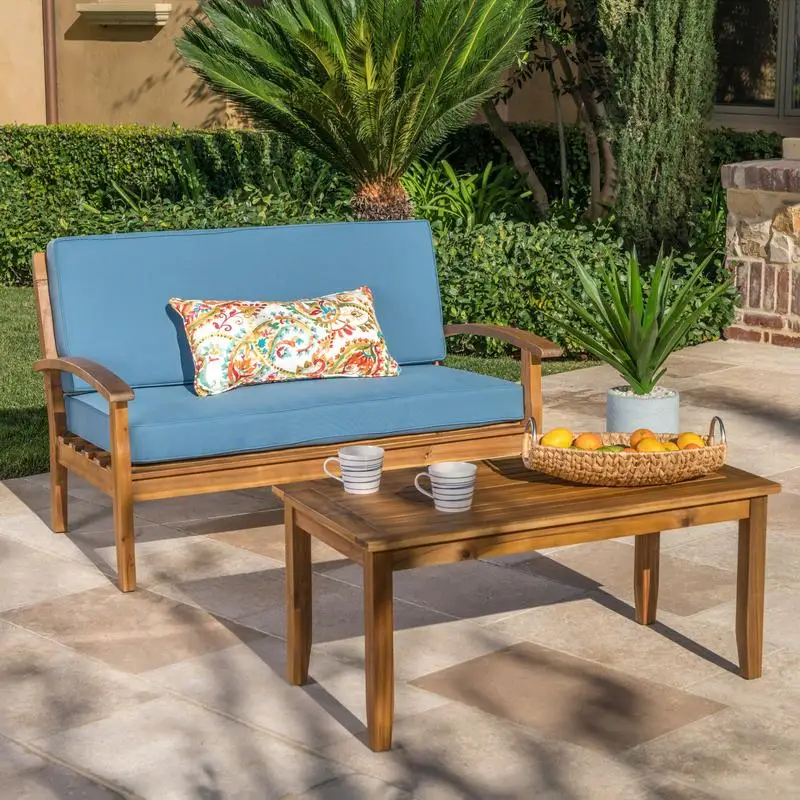 

Peyton Loveseat & Coffee Table Set - Stylish Living Room Furniture for Cozy Spaces, Perfect Combo for Relaxation & Entertaining
