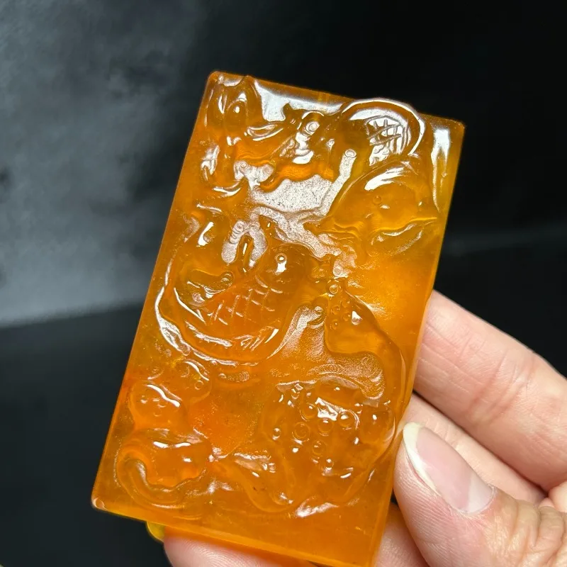 

Новый бренд High-ice Quartzite Jade, универсальный кулон для мужчин и женщин
