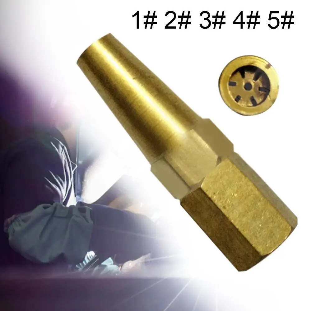 Universal Welding Accessories Tips Gas Welding Torch H01-2 Holder 1# 2# 3# 4# 5# Propane Welding Nozzle