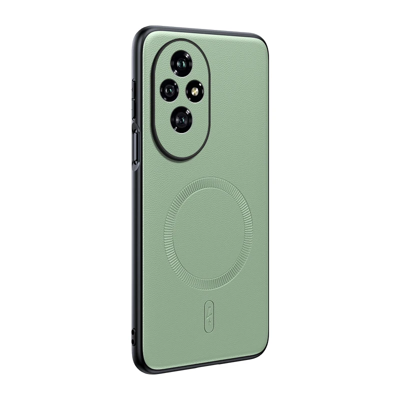 Für Honor 200 Hülle Magnetische Leder-Schutzhülle Für Honor 200 Hochwertige Anti-Fingerabdruck Rutschfeste PC+TPU – Detail 3