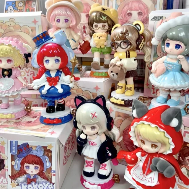 

KOKOYA Memory Fragments Series Blind Box Cute Kokoya V5 Фигурка Mystery Box Kawaii Аниме Кукла Сумка-сюрприз Подарочная игрушка