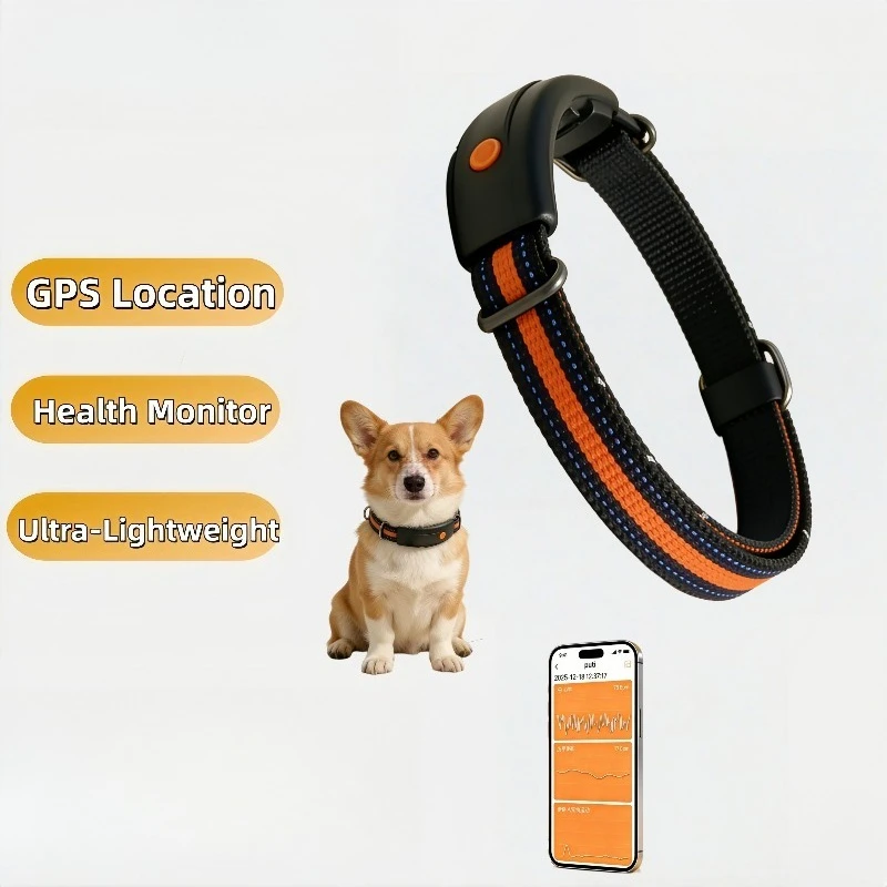 Electronic and Virtual Fence With Wireless Tracking Device Dog Cat Pet GPS Health tracker Collar