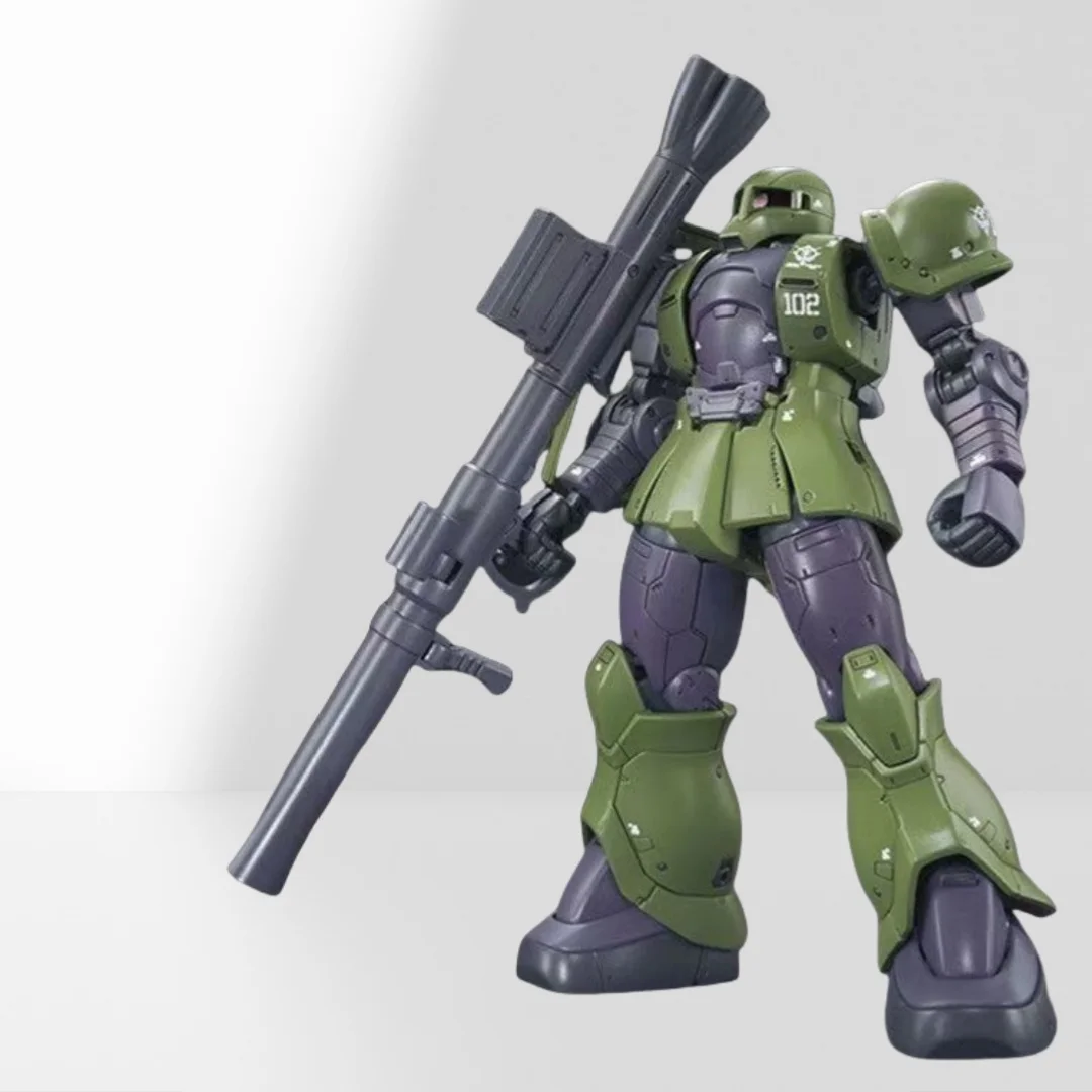 Hermoso modelo de ensamblaje de máquina HG 1/144 GTO 009 MS-05 Zagu I Dennislander, colección de regalos de juguetes para niños