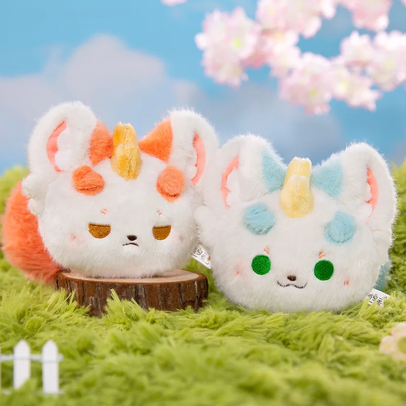 New Fabulous Beasts13cm Stuffed Plushies Doll Clothes Keychain Bag Cartoon Animal Ornament Anime Figure Game Toy Birthday Gift