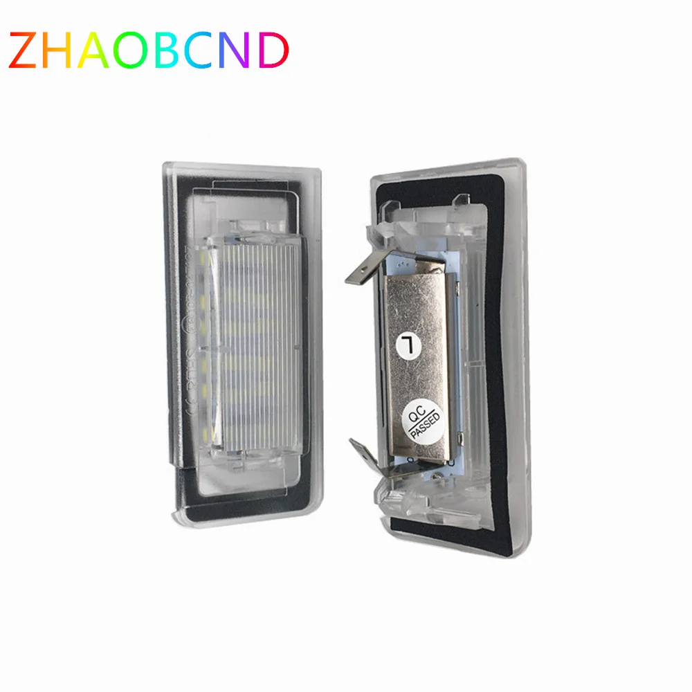 

2 шт. задний белый светодиодный светильник номерного знака автомобиля, лампа номерного знака для AUDI TT 8N 1999-2006