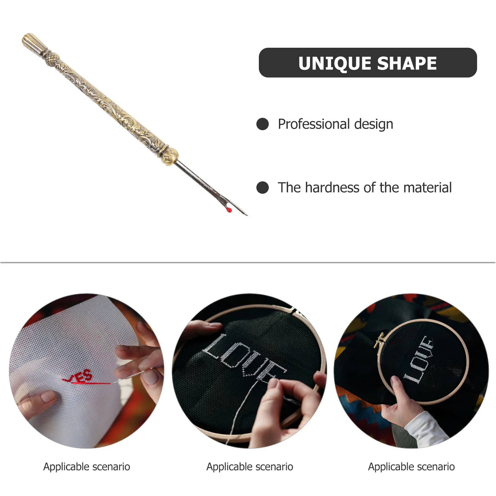 

Stitch Ripper Seam Ripper For Sewing Removal Thread Cutter Tool Tag Remover Portable Metal Sewing Tool Embroidery