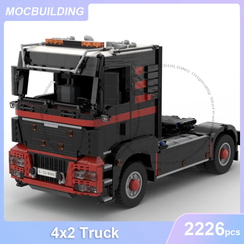 

MOC Building Blocks 4x2 Truck Model DIY Assemble Bricks Transportation Display Creative Collection Educational Toy Gift 2226PCS