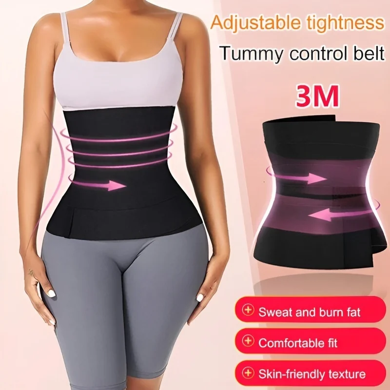 

Women Shapewear Abdomen-In Band Elastic Shaping Corset Tummy Control Belt Slimming