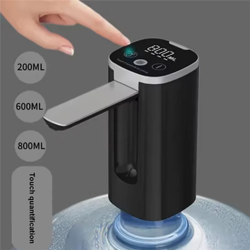 

B98A-диспенсер для воды, складной насос для бутылки с водой, автоматический дозатор, насос с сенсорным управлением, портативный электрический диспенсер для воды