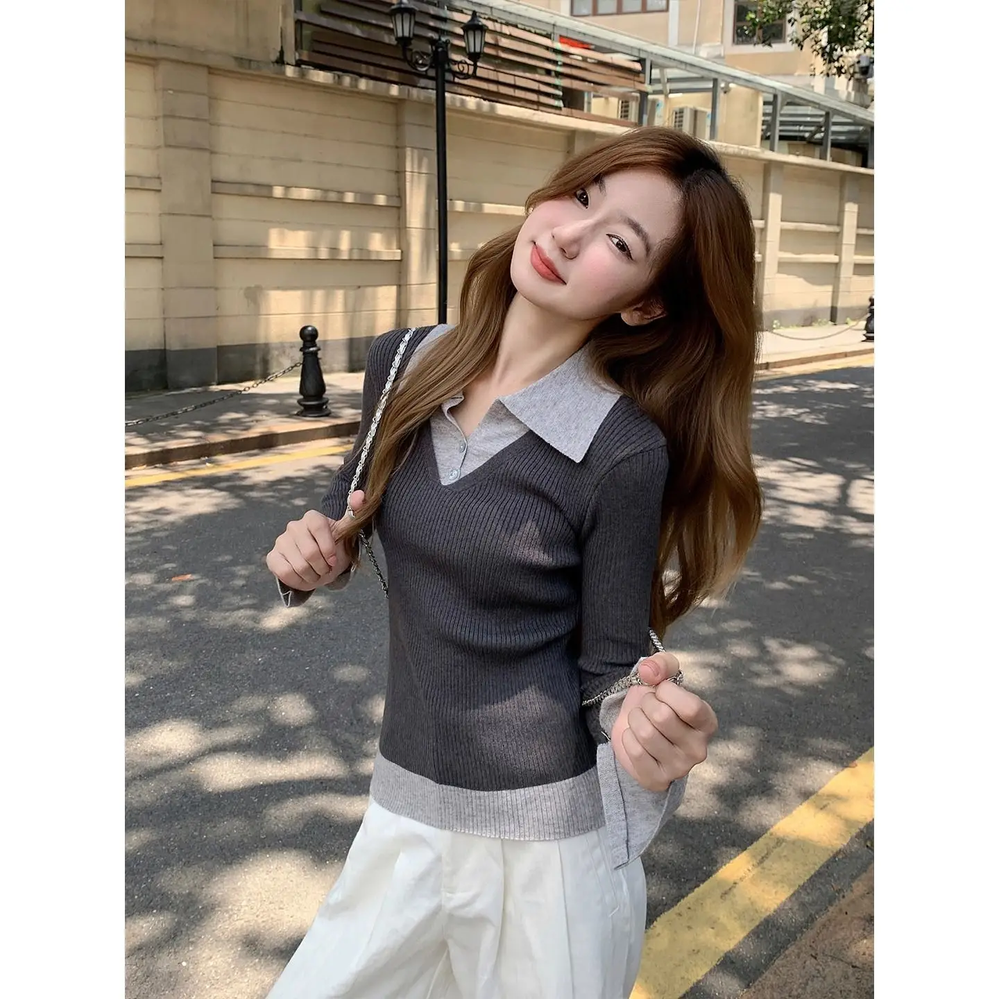 

Женские кашемировые пуловеры оверсайз в стиле Y2K: модные, винтажные, уличные, теплые, повседневные, корейские, зимние, осенние топы базового кроя