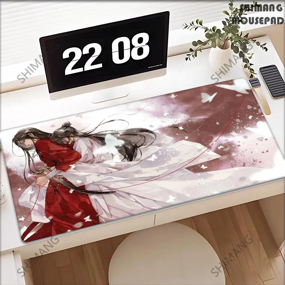

Mouse Pad Heaven Official’s Blessing Mause Mats Gaming Laptops Computer Table Mat Anime Tian Guan Ci Fu Pc Gamer Desk Mousepad