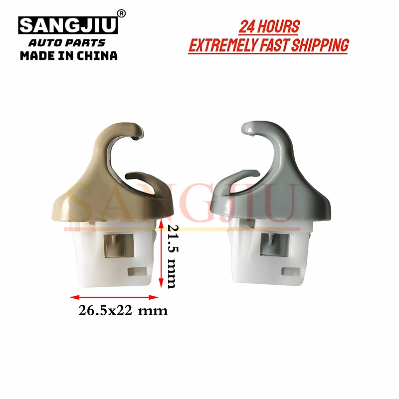 

2Pcs Sun Visor Hook Clips Compatible With For Nissan Murano Honda Accord