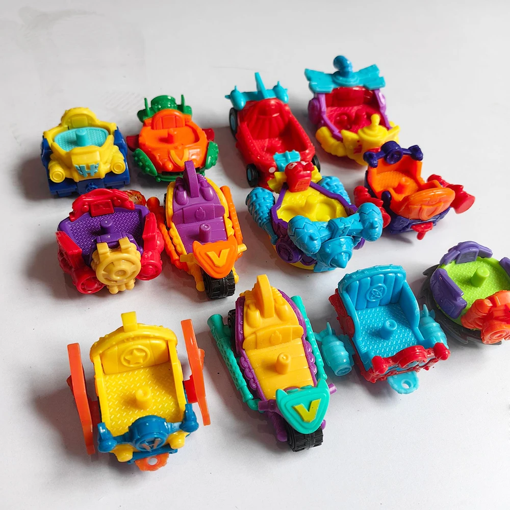 5/10 Pcs Unique Random Send Superzings Superthings Supercar Super Blaster Toy Figure