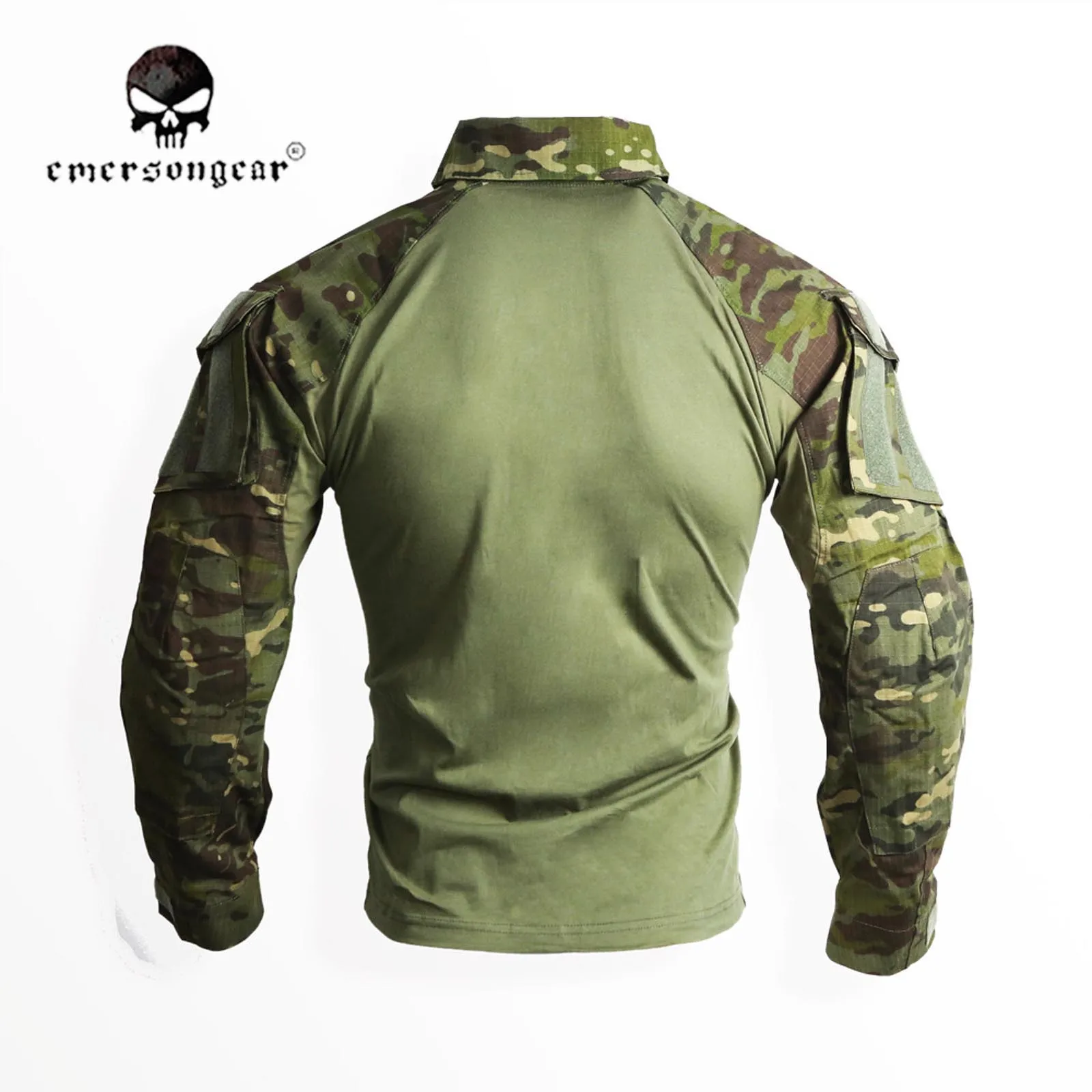 Imagem -03 - Emersongear-camisa Combate Tático e Calças Uniforme Airsoft Bdu Mulitcam Trópico Em9280 Em9281