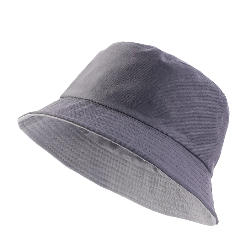 New Unisex Solid Foldable Bucket Hat Outdoor Sunscreen Hat  Panama Bob Hip Hop Caps Sunhat Outdoor Beach Fisherman Cap for Women