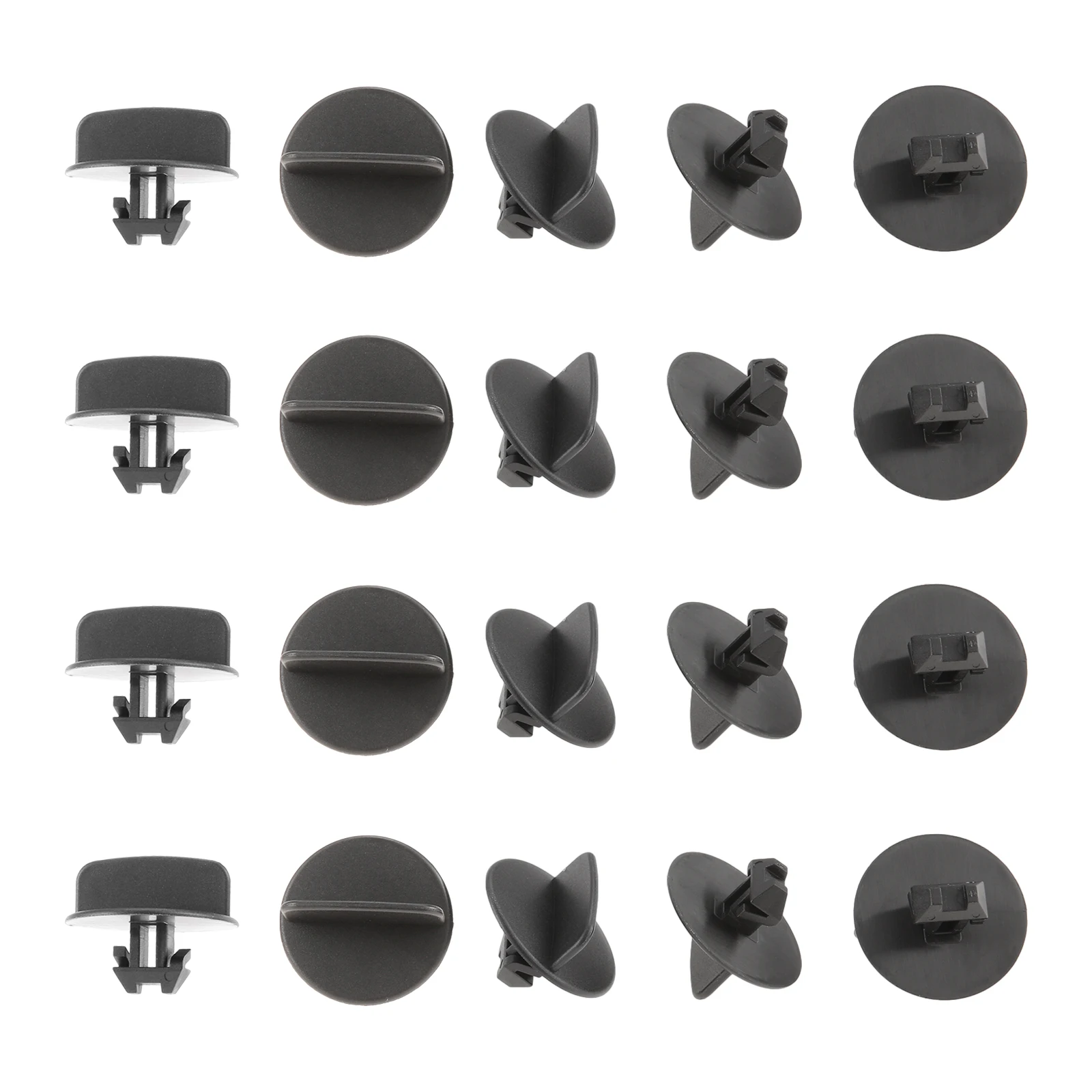 20Pcs #68033794AA 68034329AA Car Front Bumper Lower Deflector Retainer Clips Buckle Fastener for Jeep Grand Cherokee 2005-2020