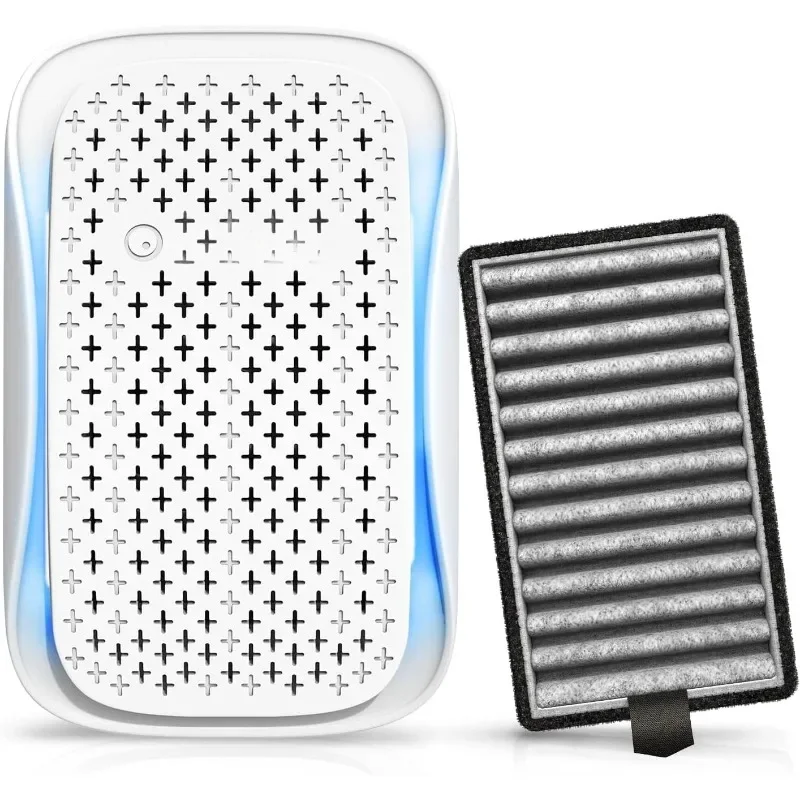 

DSTx Portable Purifier - Plug In onizer HEPA Filter, Mini Personal Purifiers For, Bedroom and Pets Helps With Smoke,