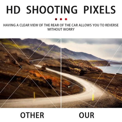 Imagen 2 del producto AHD 1080P luz de freno de coche impermeable cámara de visión trasera para mercedes-benz Sprinter VW Crafter Van 2007-2018