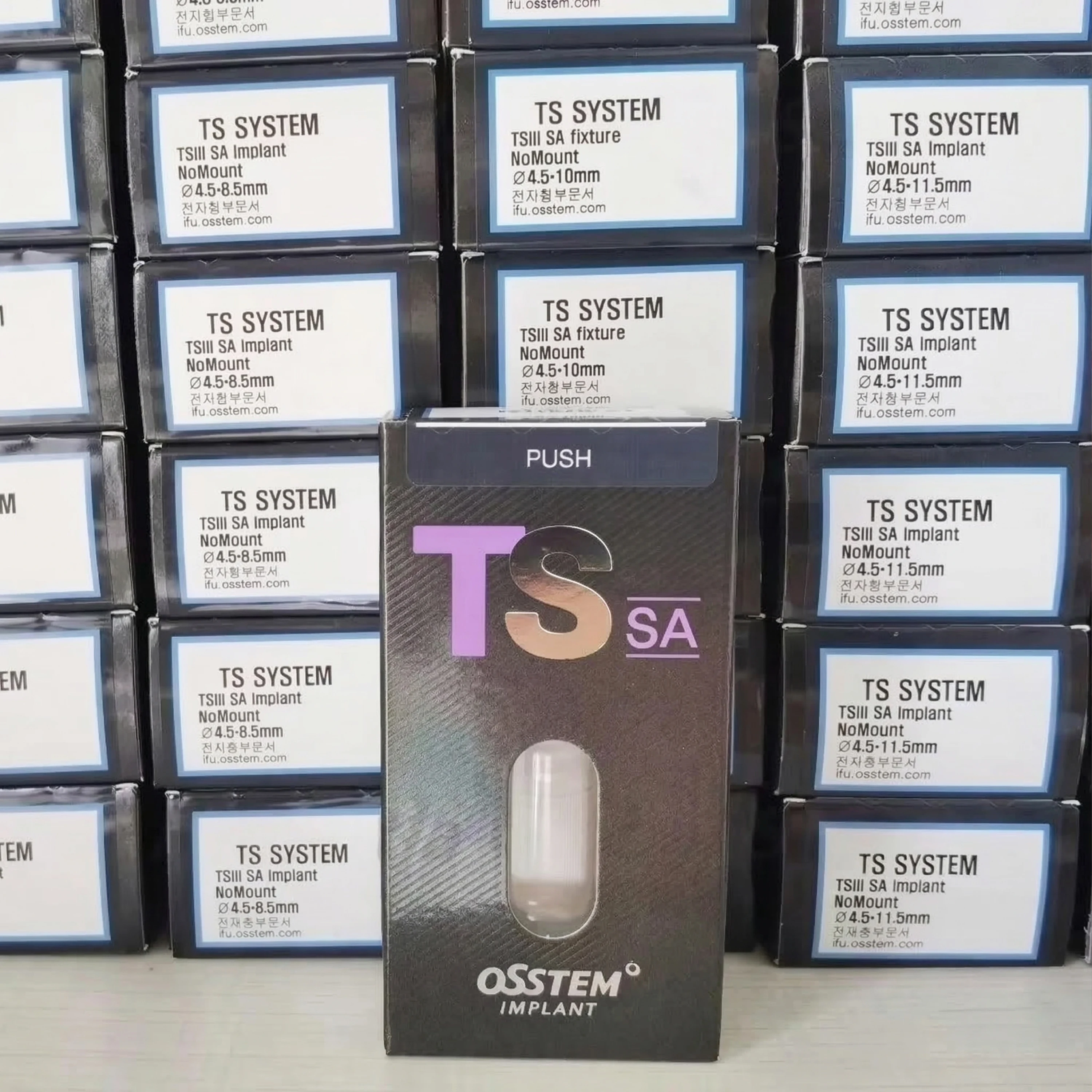 Original OSS TS System Dental Implant Fixture, Orthodontic Micro Mini Bone Screw Anchoring Surgical Tool for Oral Surgery