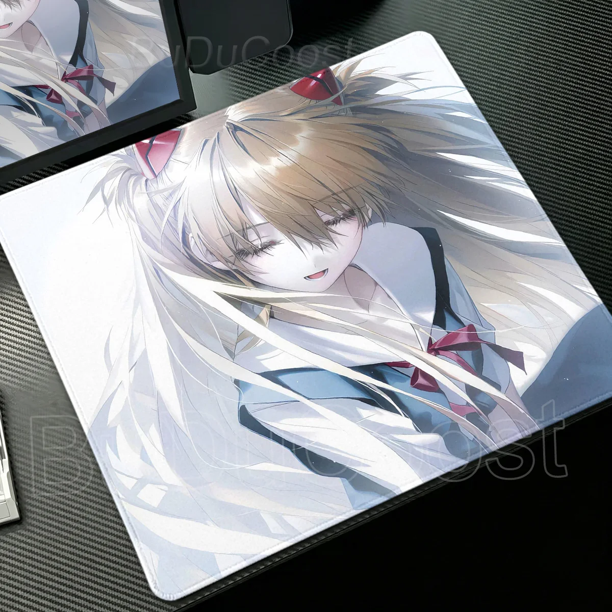 Cool Cartoon E-Evangelions Mouse Pad PC Gaming Computer Keyboard Desk Mat Rubber Non-Slip Lock-Edge Office Accessories Home Rug