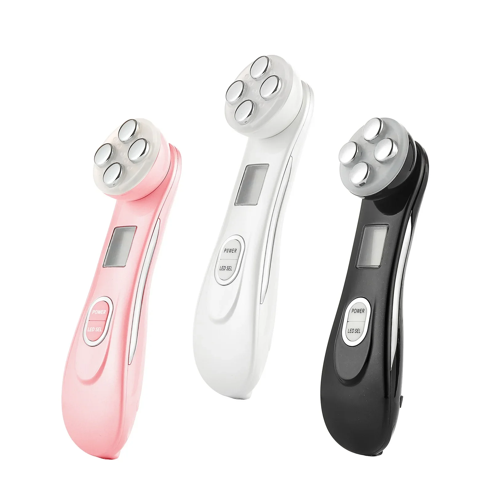 Appareil de beauté à photons LED, radiofréquence RF 5 en 1, électroporation EMS, Lifting de la peau, serrer, Anti-rides, soins de la peau, masseur pour le visage