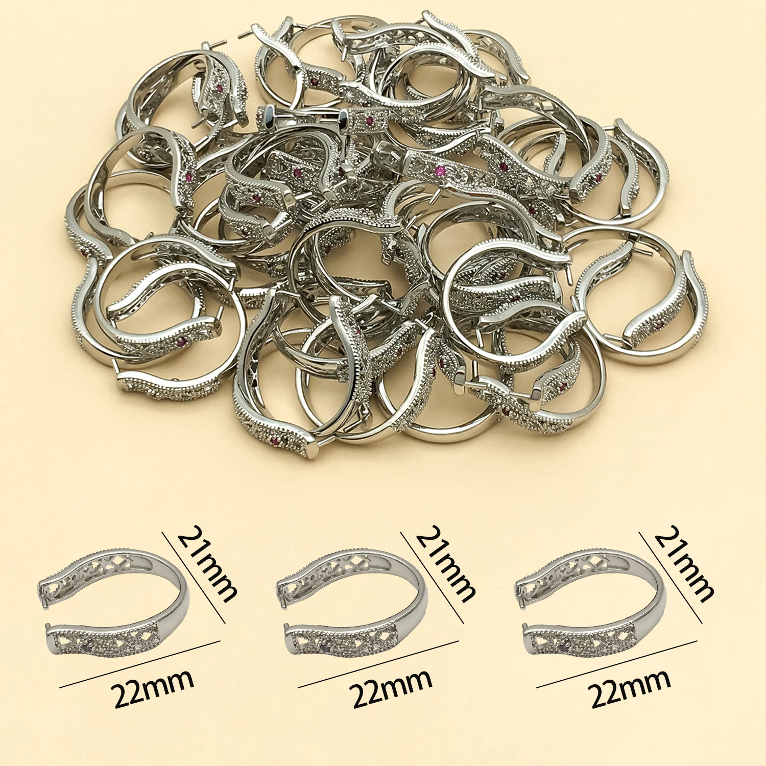 5pcs 18k Gold-Plated Copper Th - Gold Plated Ring recension och pris