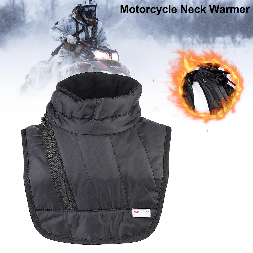 Windproof Warmer Scarf Thermal Collar Bibs Motorcycle Winter Motorcyclist Rider Chest Neck Protector Keeping Warm Neck Scarf