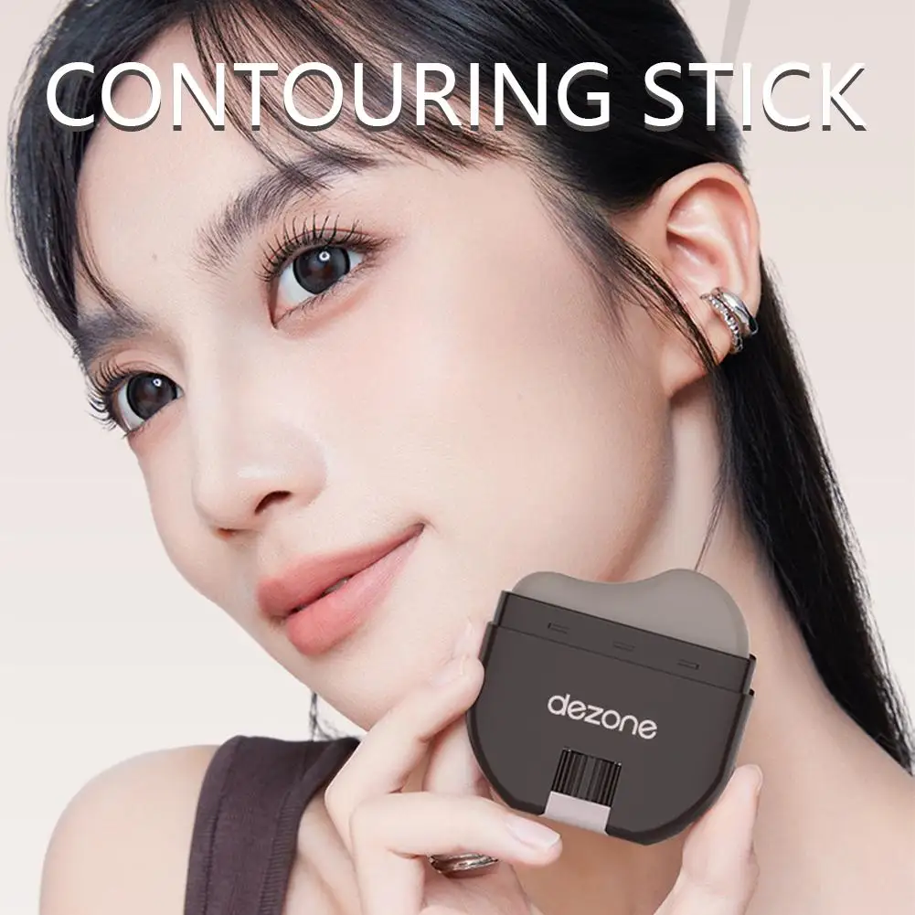 Bâton correcteur mat hydratant, lisse et durable, ombre de nez 3D, imperméable, reflets du visage, maquillage éclaircissant pour le Contour