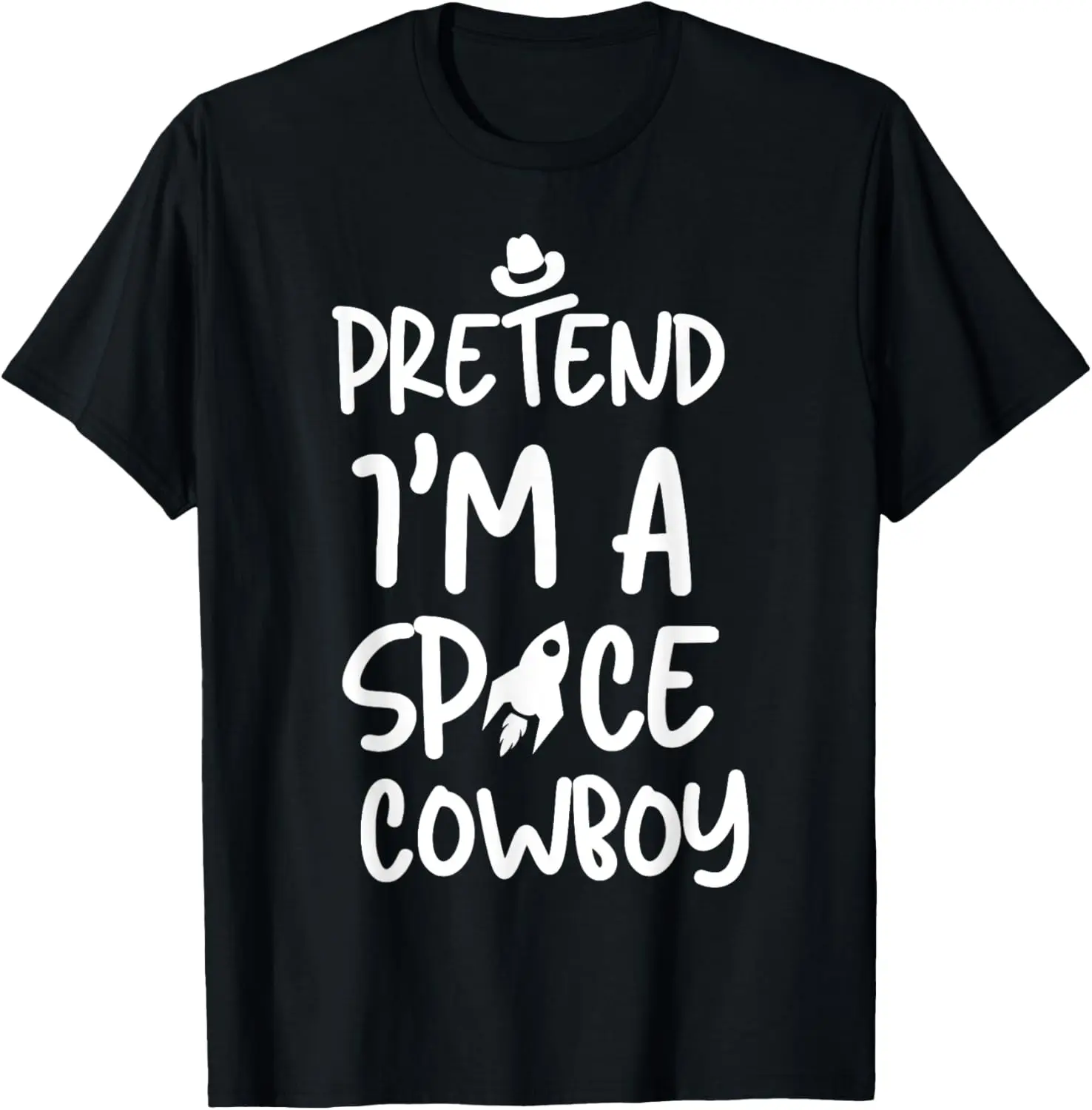 

Новая футболка-притворяй, я космический ковбой, забавный легкий костюм на Хэллоуин, мужская футболка