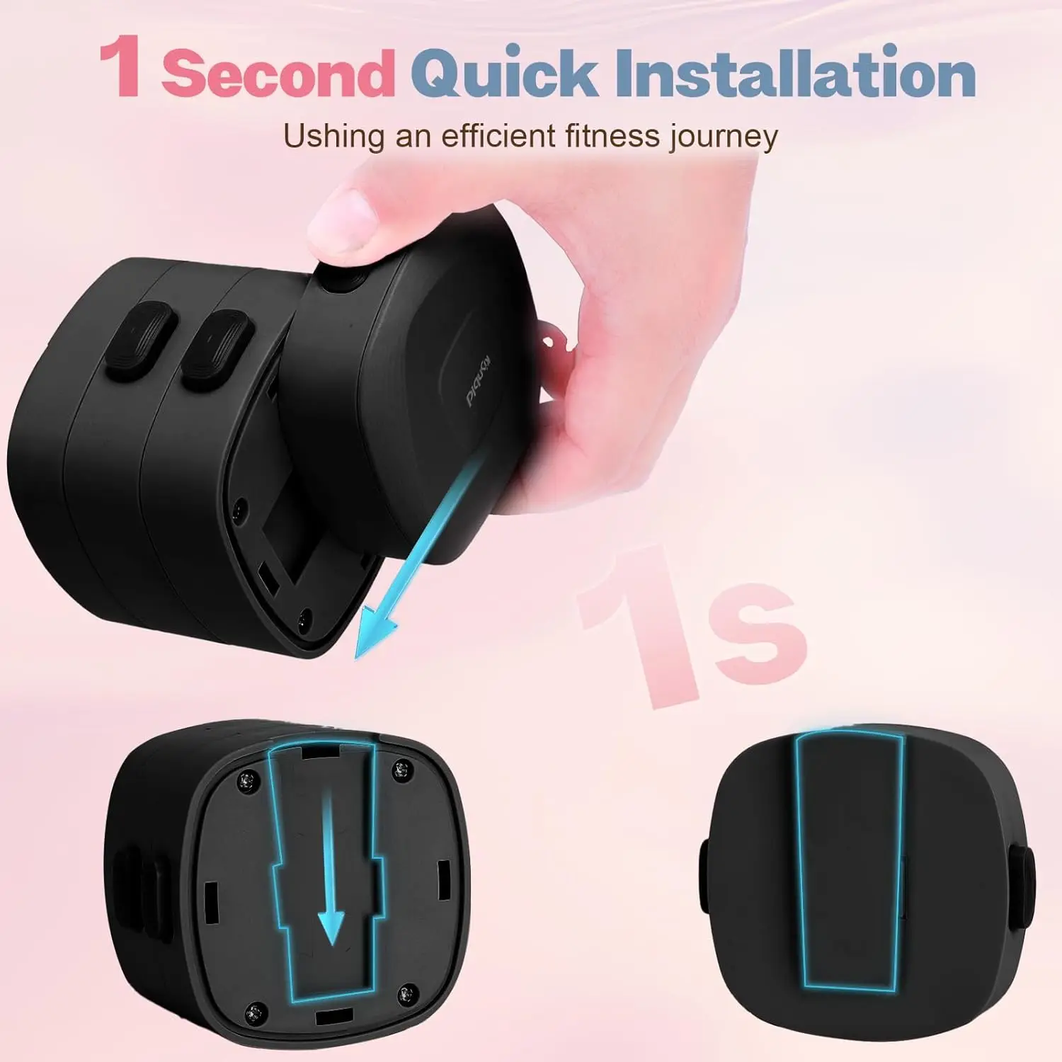 Adjustable Dumbbell Set 2 4 1 Free Weight Women's Quick Adjustable Dumbbell 2 lbs -5 lbs 4 in 1 Home Gym Exercise Training
