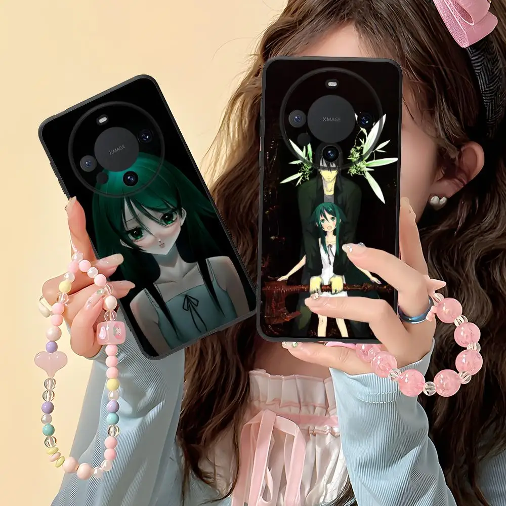 Saya no Uta حافظة هاتف محمول لهاتف هواوي ميت 60 50 40 30 20 10 Pro Plus Lite E 5G غطاء طباعة ملون للهواتف المحمولة غطاء جميل