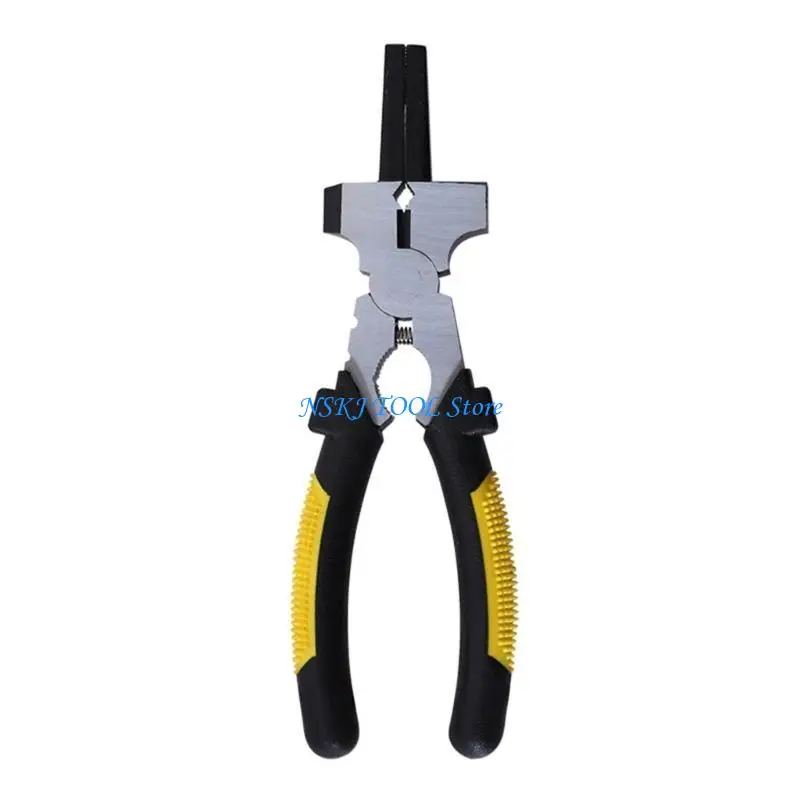 

L8RC MIG Welding Pliers 7'' Multifunction Carbon Steel Welpers Insulated Handle