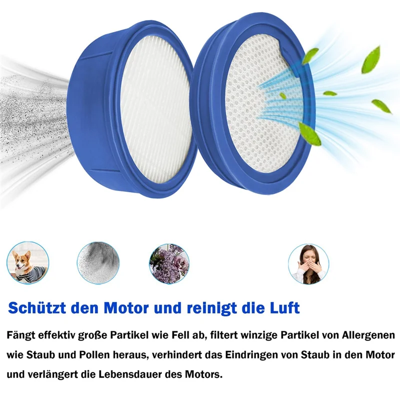 -ملحقات مجموعة مرشحات ESTR للمكنسة الكهربائية AEG، للمكنسة الكهربائية اللاسلكية AEG 7000، ومرشحات ما قبل المحرك ومرشحات النظافة