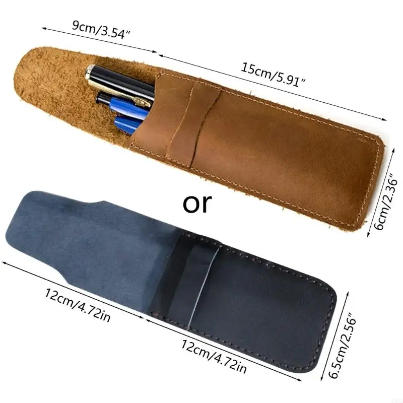 203B Mini Pu Leather PEN PENT PENE SLEEVE مع هدية حقيبة القلم للبالغين المراهقين