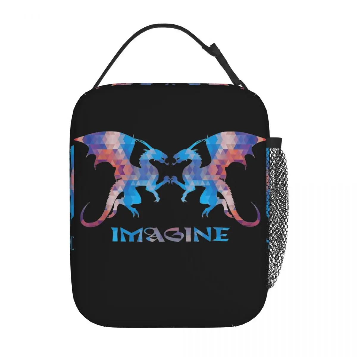 Imagine Mercury World Tour Band Thermal Insulated Lunch Bag for Work Portable Food Container Bags Cooler Thermal Lunch Boxes