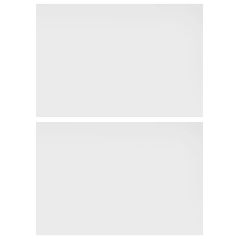 2 قطعة النقش بالليزر لوحة الألومنيوم صفائح معدنية فارغة للتسامي Craft بها بنفسك الحرفية تسجيل A4 مكتب ورقة لوازم الفن الصناعية