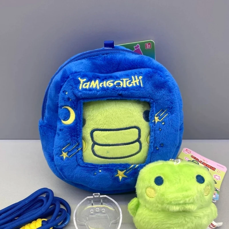

Лидер продаж Tamagotchi Bandai Mametchi Furawatchi электронный чехол для наушников с домашними животными и милая маленькая сумка для хранения украшение праздничные подарки