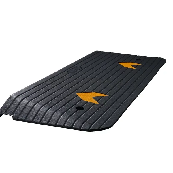 

Rubber Threshold Ramp, 2' Rise, Non-Slip, 33069 lbs Capacity, for Wheelchair & Scooter