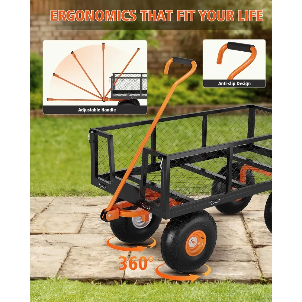 Thumbnail 3 - #6 Latest Garden Cart Wagons Offers