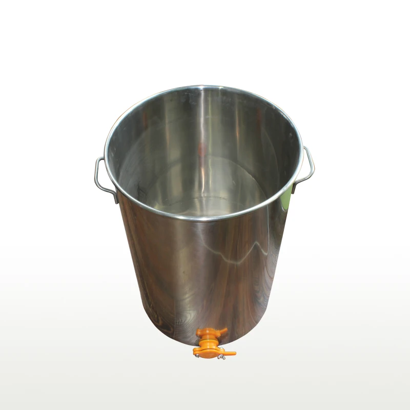 Beekeeping Equipment Supplies Stainless Steel Honey Tank with Double Honey Strainer Food Grade Barrel