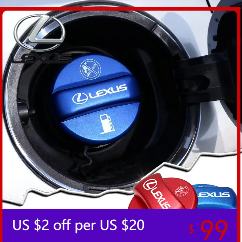 

Interior Mouldings 1PCS Aluminum Alloy Car Fuel Tank Cap Accessories For Lexus RX300 IS200 IS250 ES350 Ct200h UX250h NX300h RX35