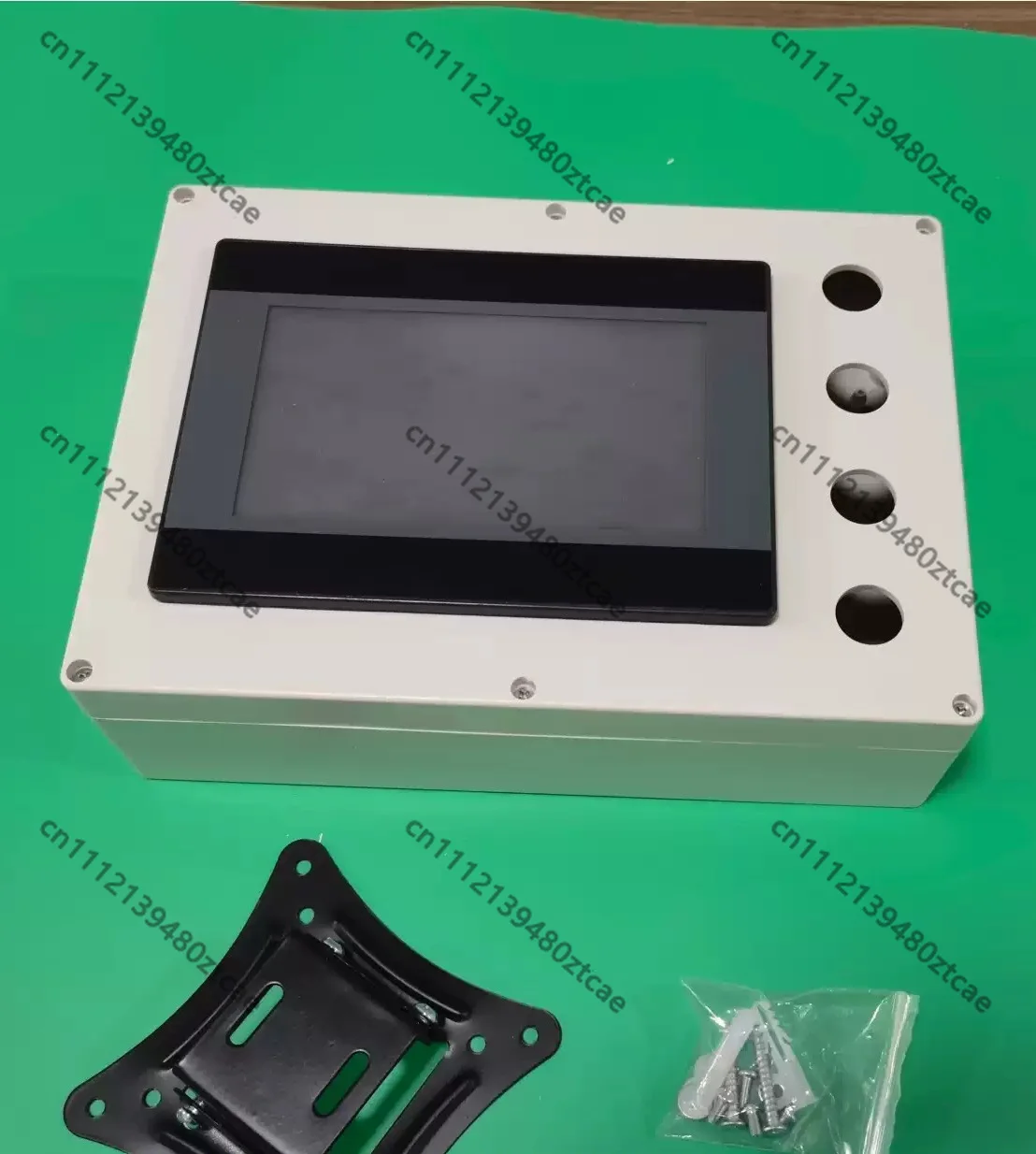 7 Inch Touch Screen Control Box with Bracket Plastic HMI Enclosure PLC Integrated Machine Electric Box