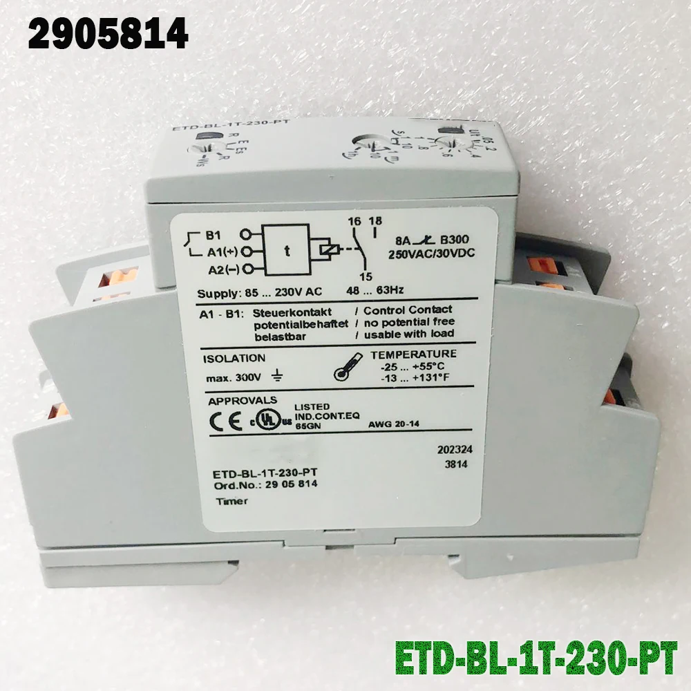 For Timer Re-lay For Phoenix Work Good ETD-BL-1T-230-PT 2905814