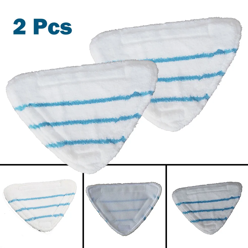 2 Stuks Microfiber Mop Pads Voor Beldray Bel0636 Stoomreiniger Wasbaar Dweildoeken Stoomreiniger Reserveonderdelen