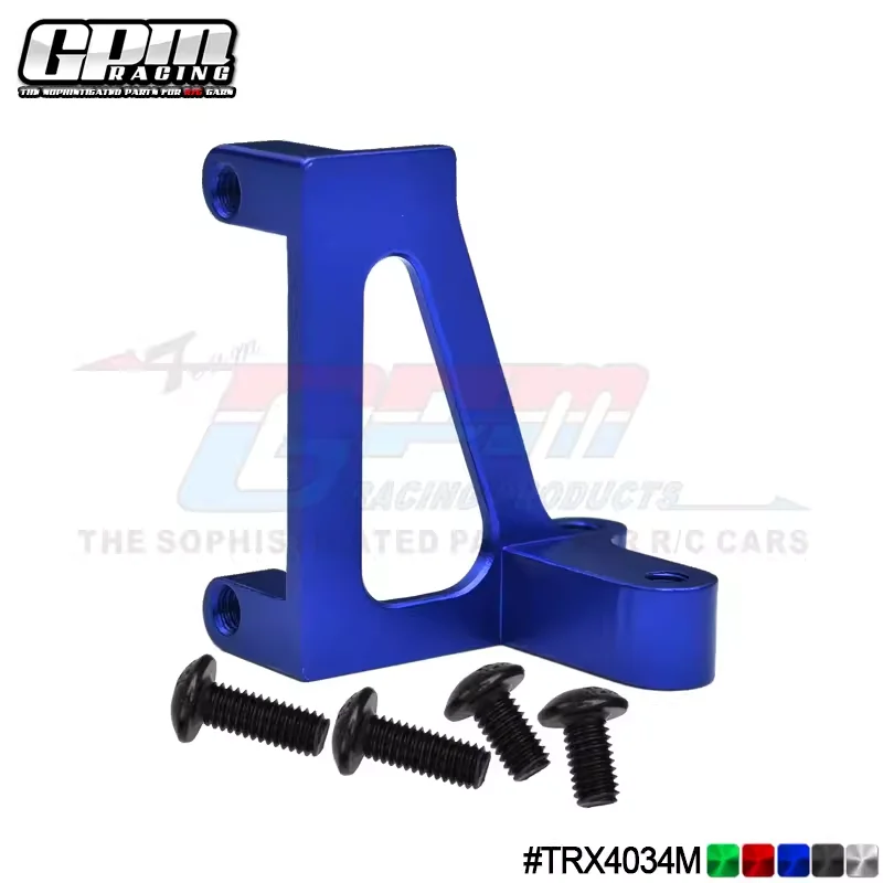 

GPM ALUMINUM CENTER GEAR BOX DIFF LOCK SERVO MOUNT -5PC SET For TRAXXAS-1/10 ELECTRIC 4WD TRX4 DEFENDER TRAIL CRAWLER -82056-4