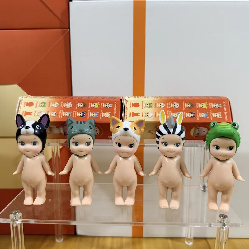 Niedliche Engel-Blindbox-Tierfiguren – Anime-Figuren – Stehende Puppen für Zimmer- oder Bürodekoration – Geburtstags- und Weihnachtsgeschenke – Detail 6